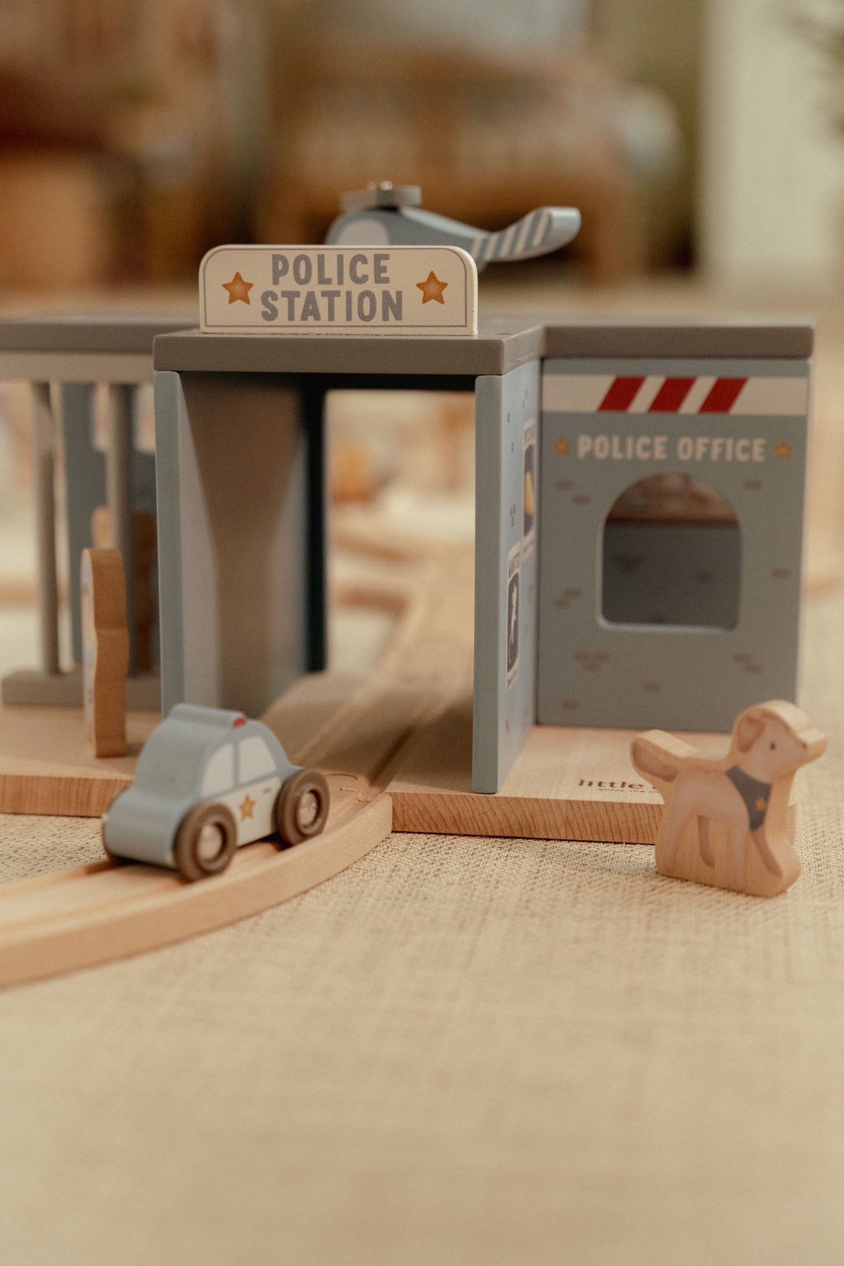 Commissariat de police en bois