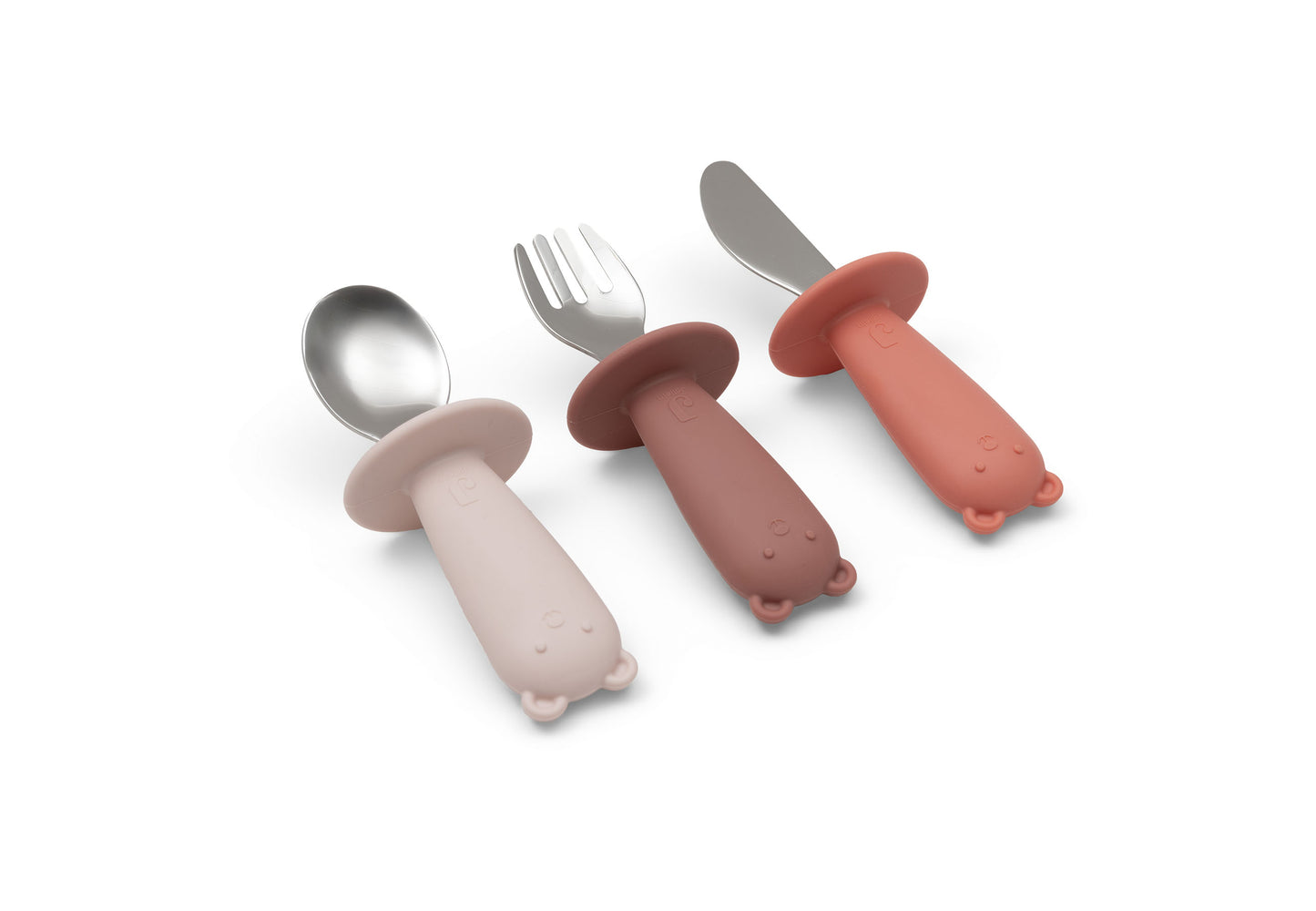 Couverts en silicone - Blush