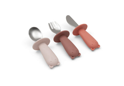 Couverts en silicone - Blush