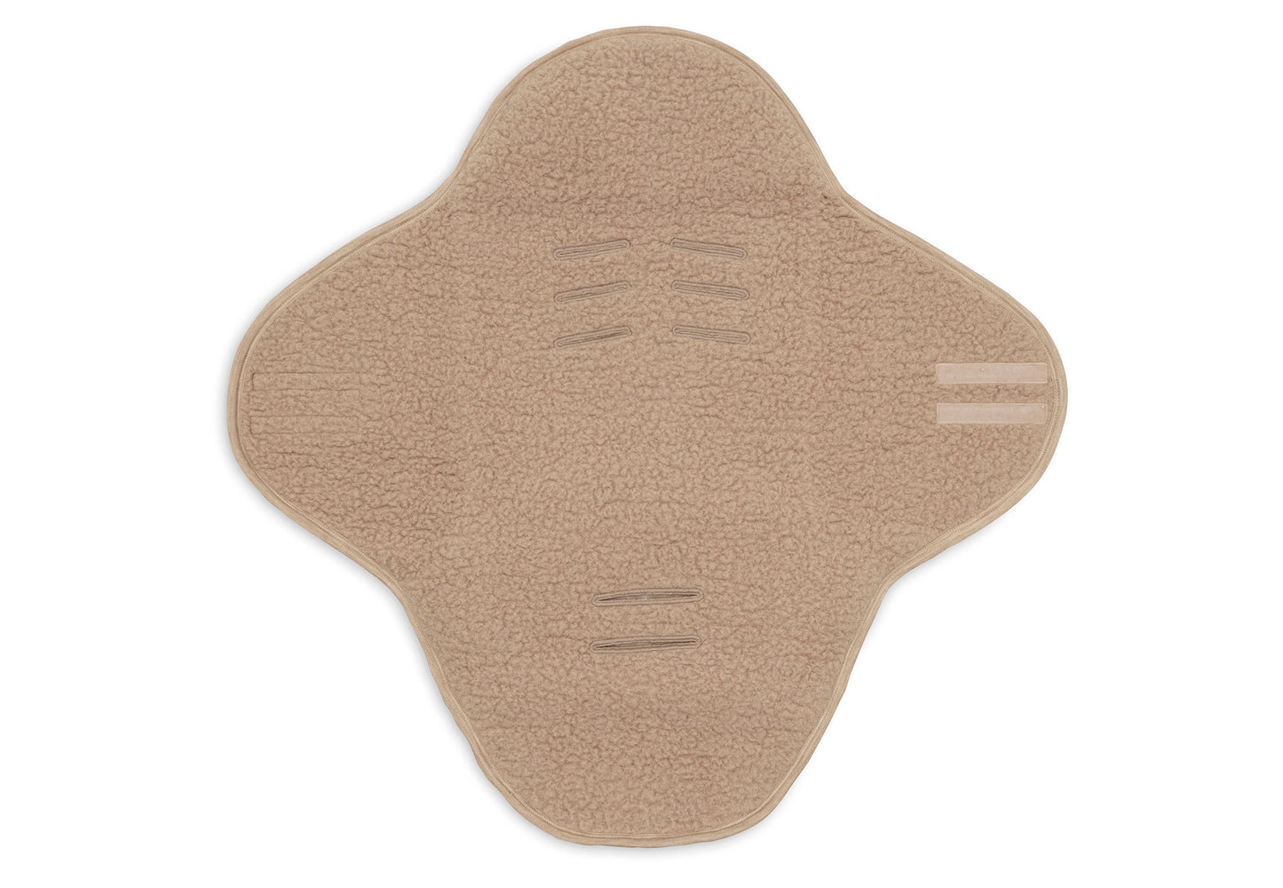 Couverture portefeuille Sherpa - Merino Wool - Naturel