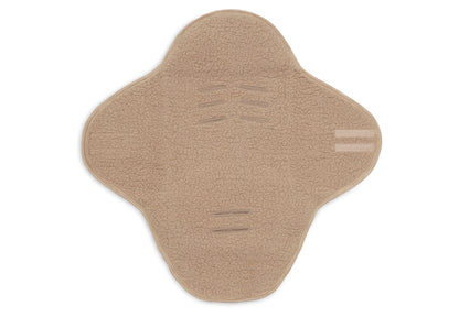 Couverture portefeuille Sherpa - Merino Wool - Naturel