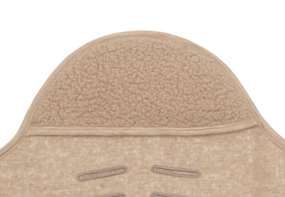 Couverture portefeuille Sherpa - Merino Wool - Naturel