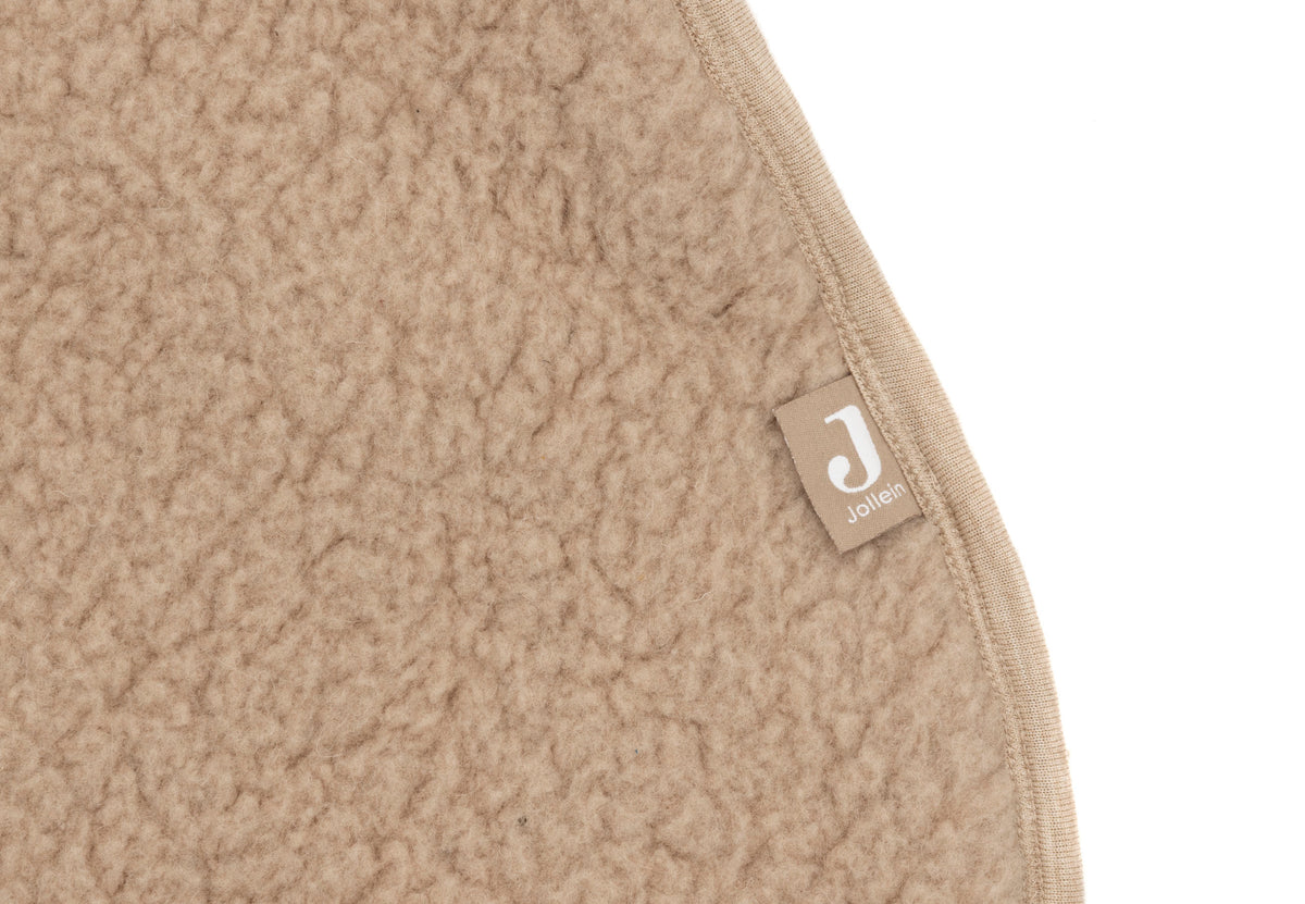 Couverture portefeuille Sherpa - Merino Wool - Naturel