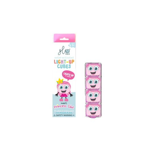 Cube lumineux pour le bain, coloris Rose