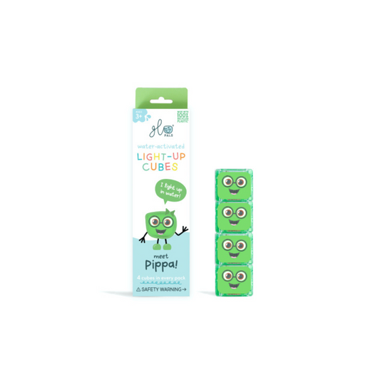 Cube lumineux pour le bain, coloris Vert