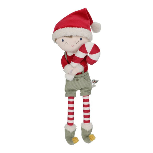 Poupée peluche de Noël – Jim ( PRÉCOMMANDE )