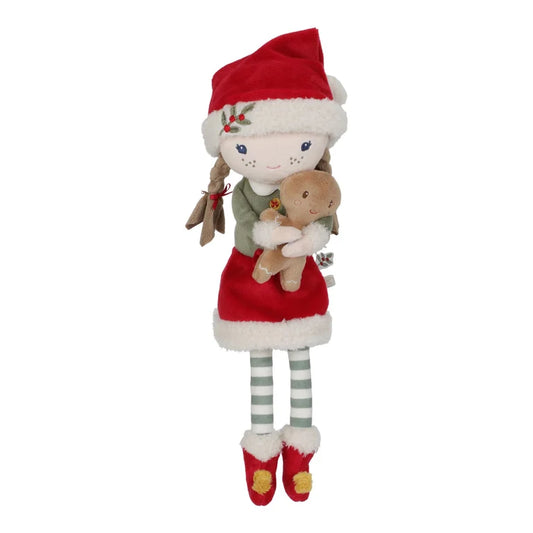 Poupée peluche de Noël – Rosa ( PRÉCOMMANDE )