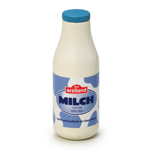 Dînette en bois – Bouteille de lait