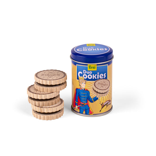 Dînette en bois – Gâteaux fourrés au chocolat