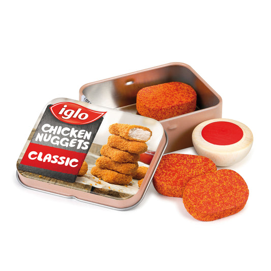 Dînette en bois – Nuggets de poulet