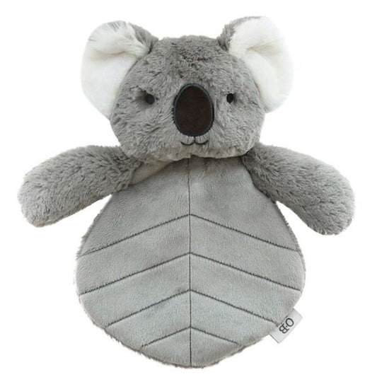 Doudou koala en peluche grise pour bébé