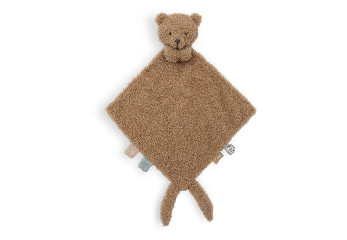 Doudou plat attache tétine – Bear