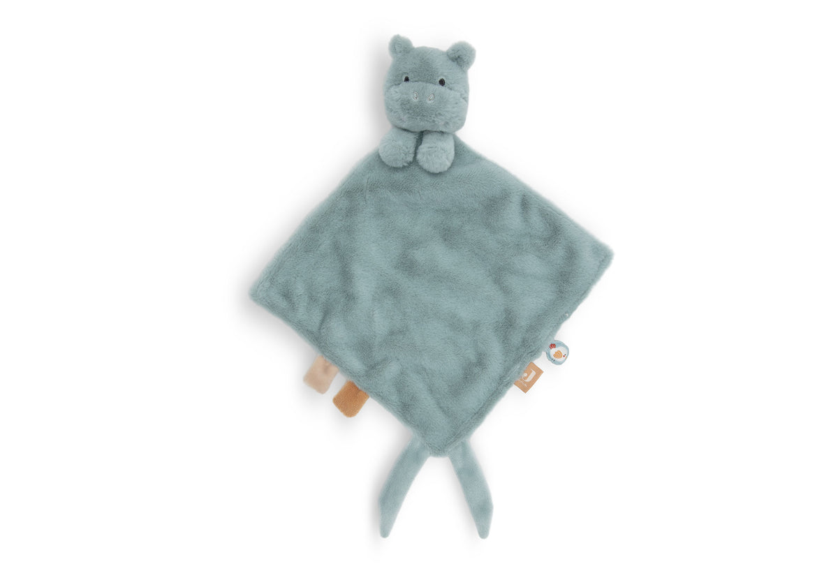 Doudou plat attache tétine - Hippo Happy