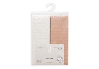 Drap-housse - Light Terra / Oatmeal - 60x120 ( Lot de 2 )