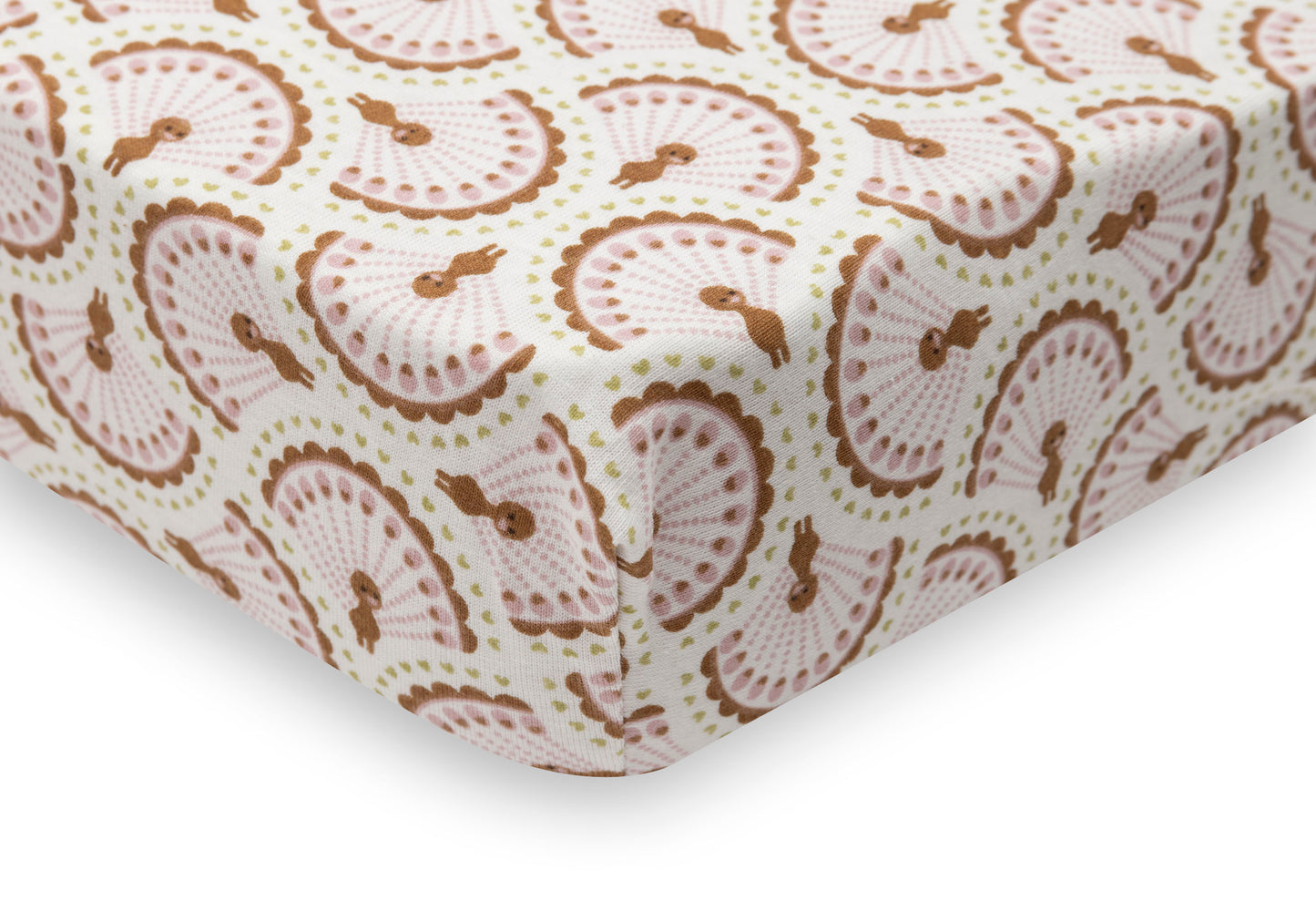 Drap-housse - Soft plumes - 60x120