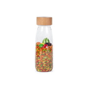 Bouteille sensorielle sonore - Fruits