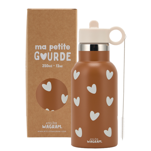 Gourde isotherme, coloris Caramel