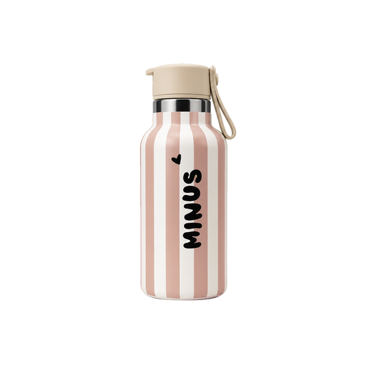 Gourde isotherme – Stripe rose
