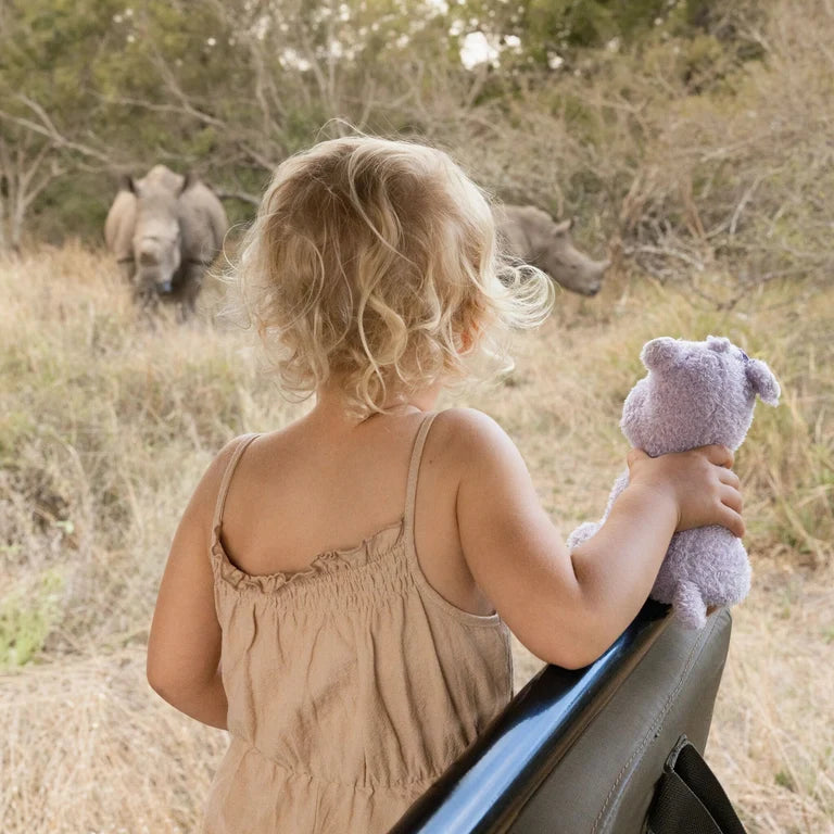 Peluche - Hippopotame - 17 cm - Safari Friends