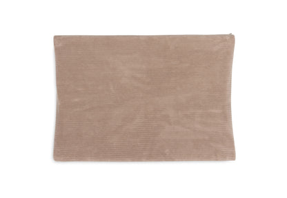 Housse matelas à langer – Cloudy Rib Milky Coffee, vue détail 1