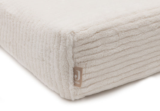 Housse matelas à langer – Cloudy Rib Oatmeal, vue détail 3