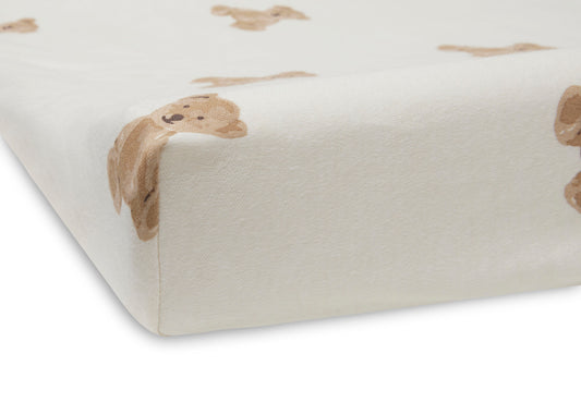 Housse matelas à langer Jersey – Teddy Bear, vue détail 3
