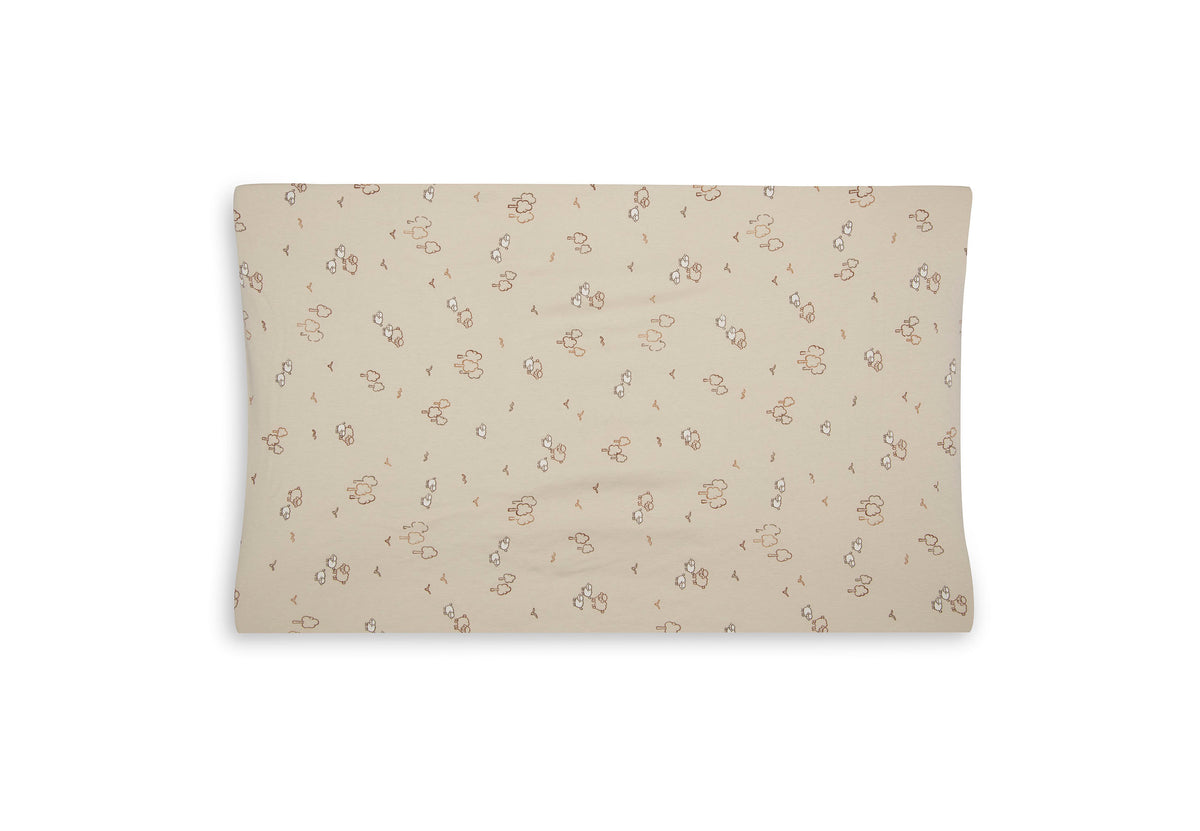 Housse matelas à langer Jersey – Woolly, vue détail 1