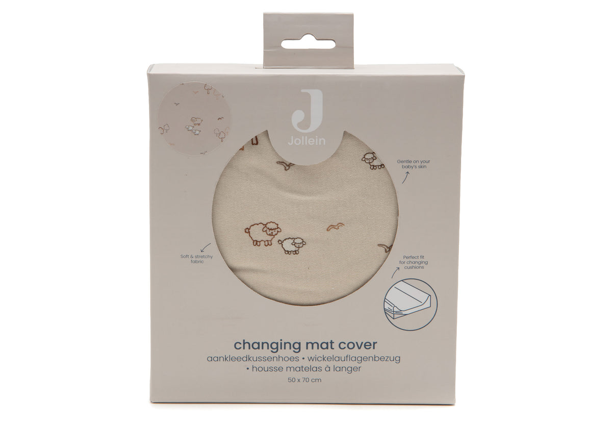 Housse matelas à langer Jersey - Woolly