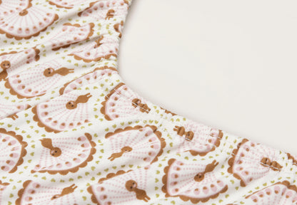 Housse matelas à langer Jersey - Soft Plumes