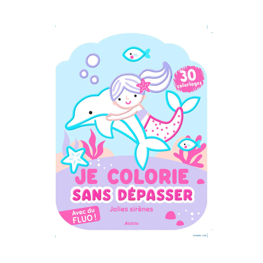 Je colorie sans dépasser – Jolies sirènes
