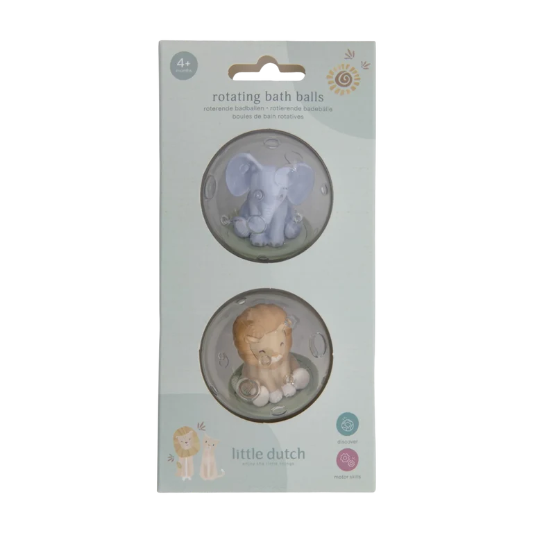 Balles de bain tournantes - Safari Friends