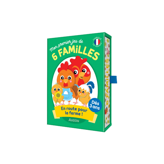 Jeu de cartes – Mon premier jeu de 6 familles