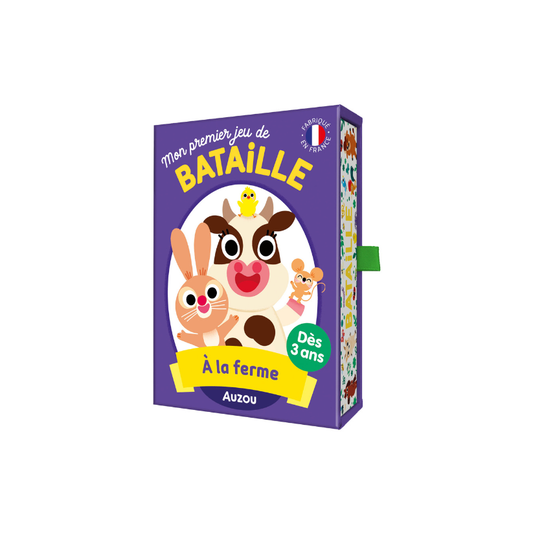Jeu de cartes – Mon premier jeu de bataille – À la ferme