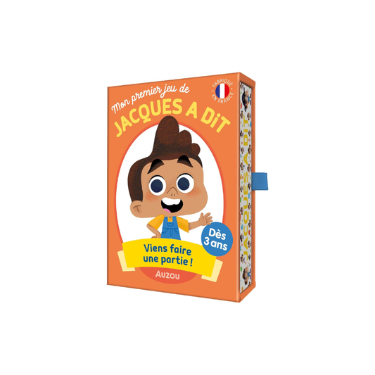 Jeu de cartes – Mon premier jeu de Jacques a dit