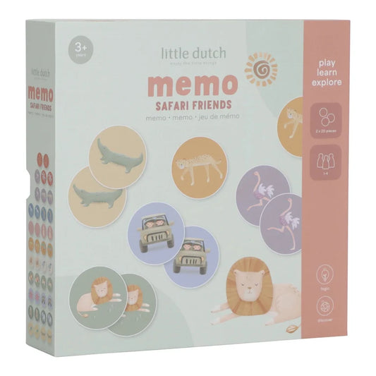 Jeu de mémo – Safari Friends