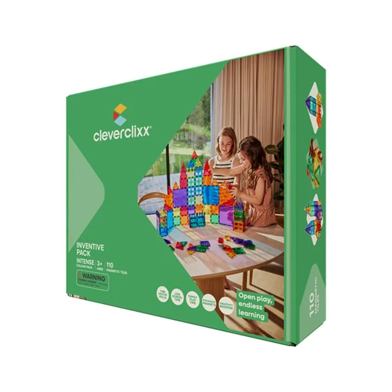 Jeu de construction magnétique - INVENTIV PACK - Intenses 110 pcs