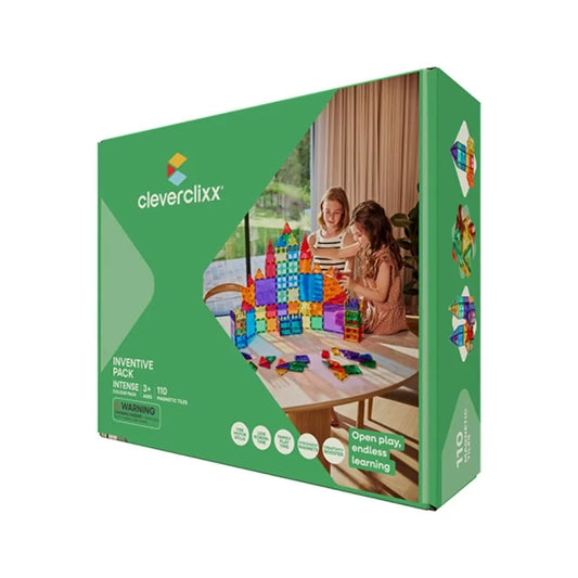 Jeu de construction magnétique - INVENTIV PACK - Intenses 110 pcs