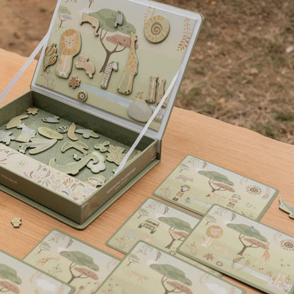 Jeu magnétique - Safari Friends