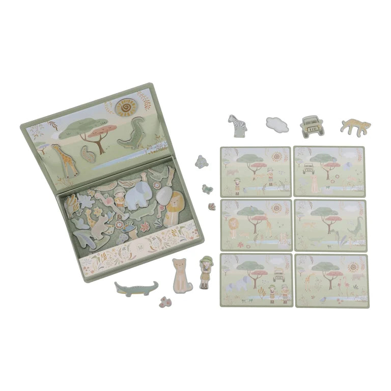 Jeu magnétique - Safari Friends