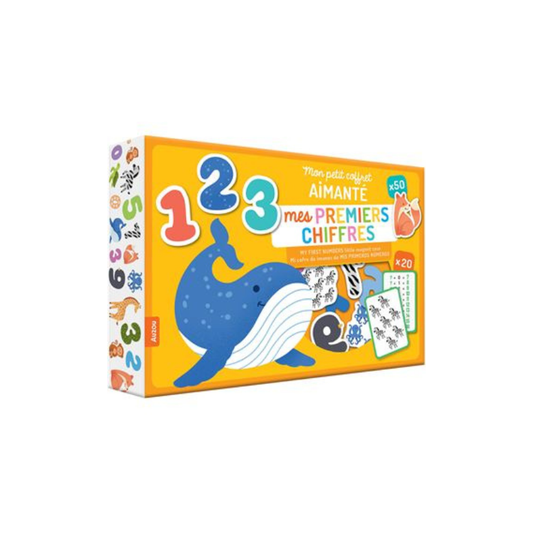 Jeu magnétique – Mon petit coffret aimanté – Mes premiers chiffres