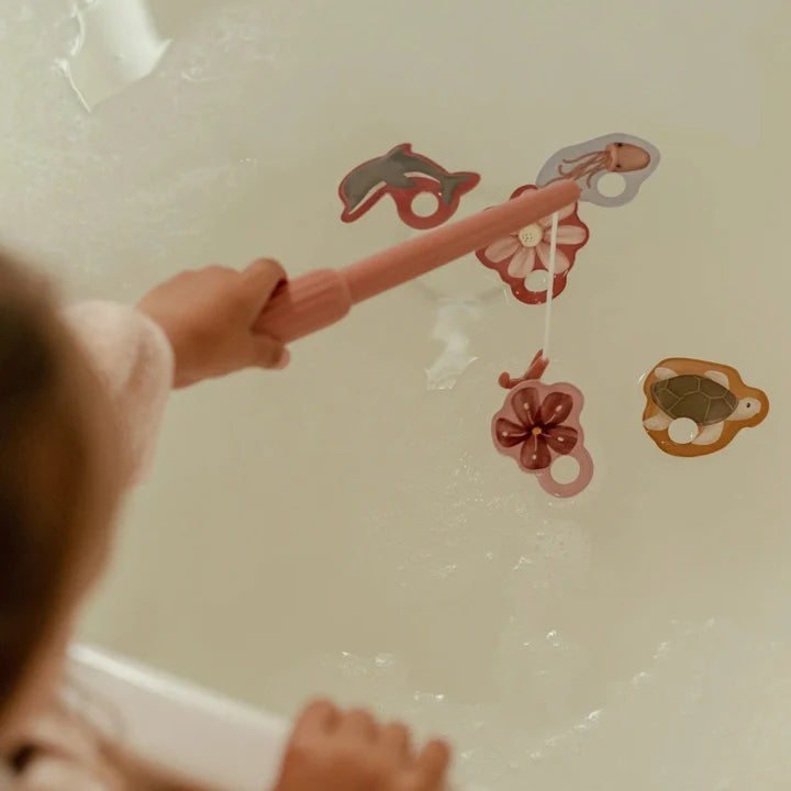 Jeu de bain - Pêche à la ligne rose