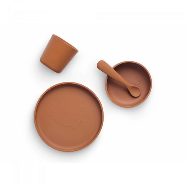 Coffret repas - Silicone Caramel