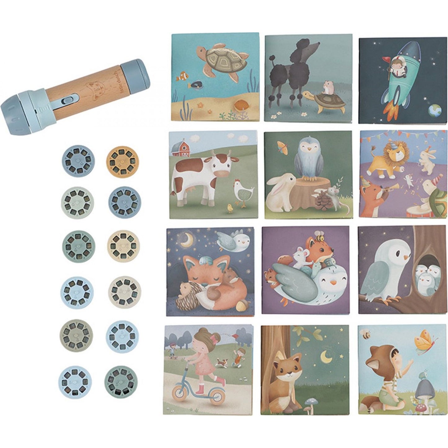 Lampe à histoires - Forest Friends