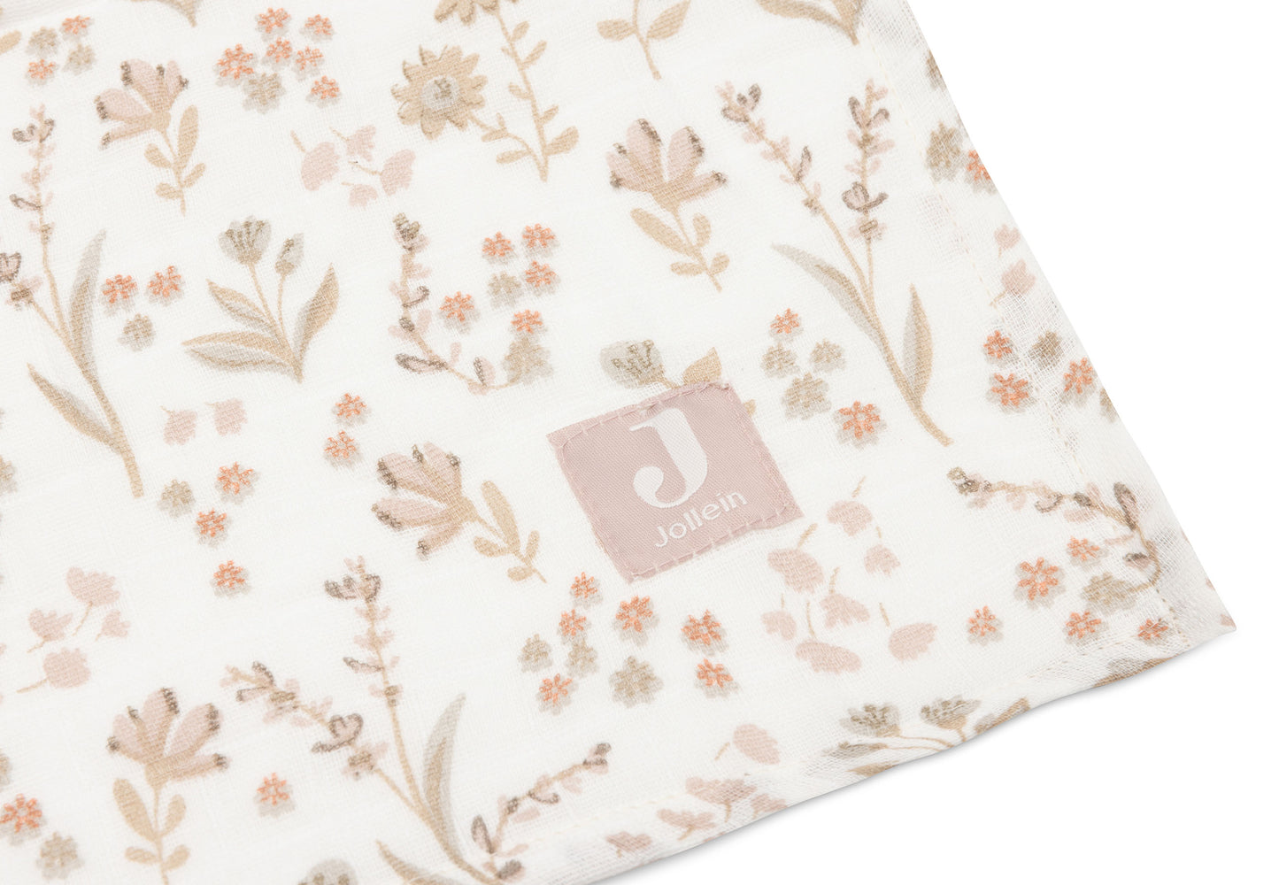Lange gaze de coton - Bloomy - Lot de 2 - 115 x 115 cm