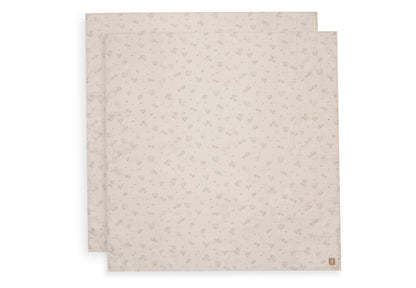 Lange gaze de coton – Woolly – Lot de 2 – 115 x 115 cm
