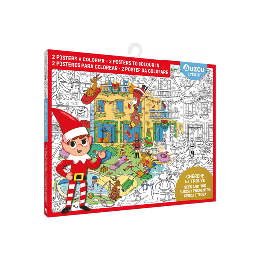 Cherche et trouve géant à colorier – Lutins farceurs