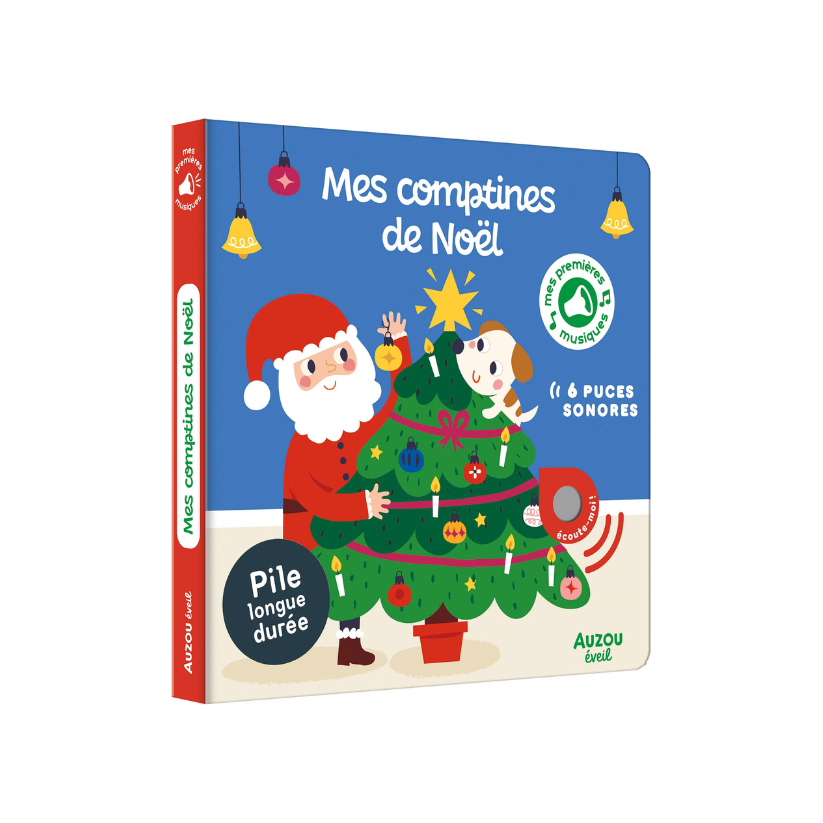 Livre sonore – Mes comptines de noël