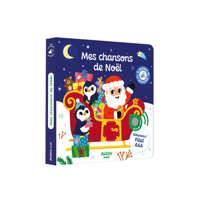 Livre sonore – Mes chansons de noël
