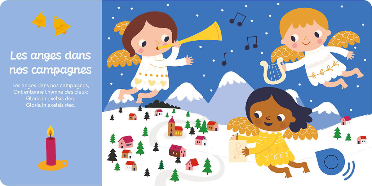 Livre sonore – Mes comptines de noël, vue 2