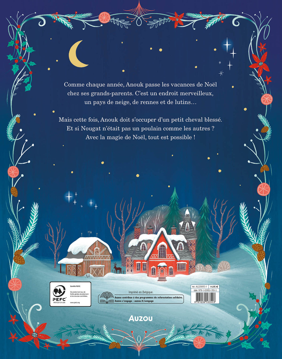 Livre – La licorne de Noël, vue 5
